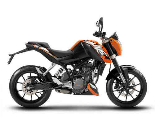 KTM Duke 200 for self-drive rent in Mangalore