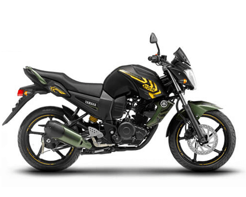 Yamaha FZS for self-drive rent in Chennai