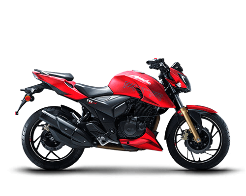 TVS Apache RTR 200 for self-drive rent in Delhi