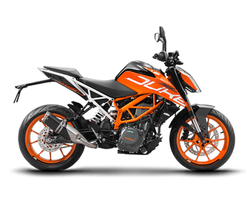 KTM Duke 250 for self-drive rent in Chandigarh