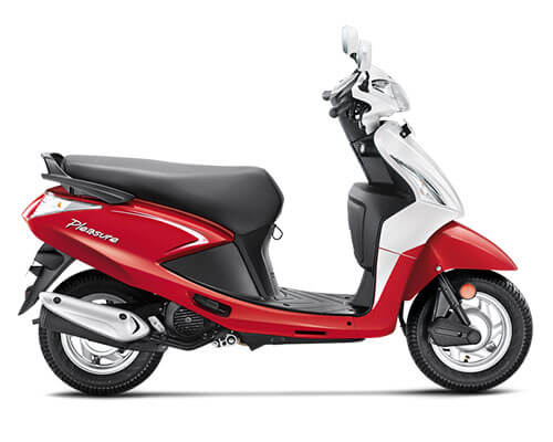 Hero Pleasure for self-drive rent in Chennai