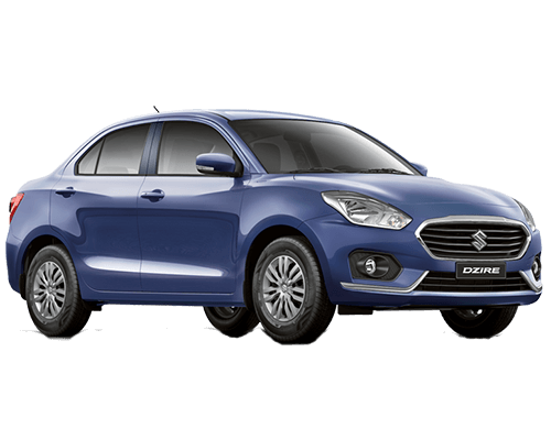 Maruti Suzuki Dzire for self-drive rent in Chandigarh