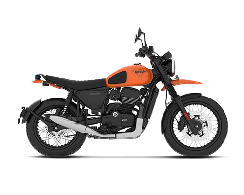 Jawa Yezdi Scrambler for self-drive rent in Bhubaneswar